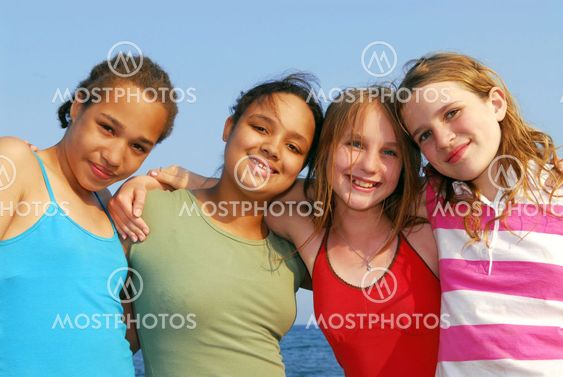 Four girls