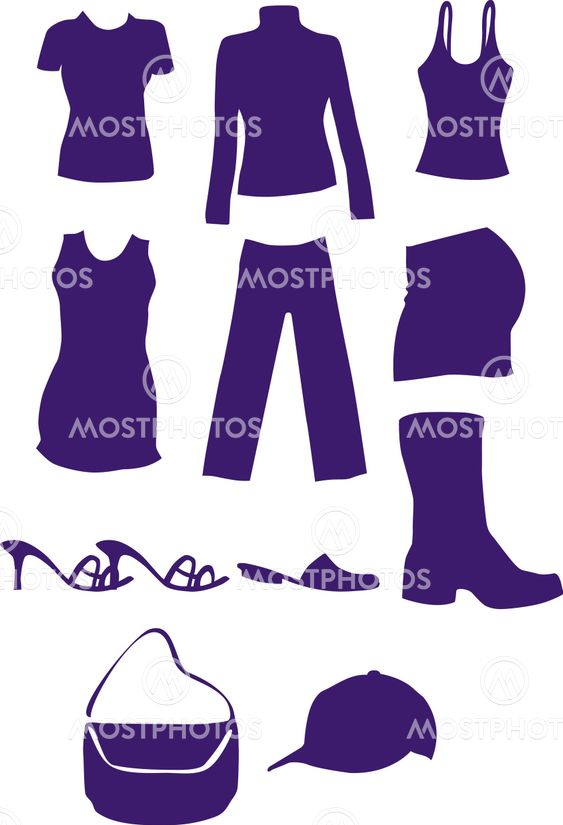 Fashion silhouttes