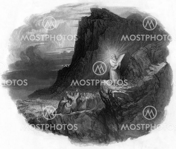 Moses på Mount Sinai