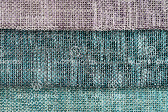Multi color fabric texture samples