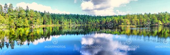 Lake in september