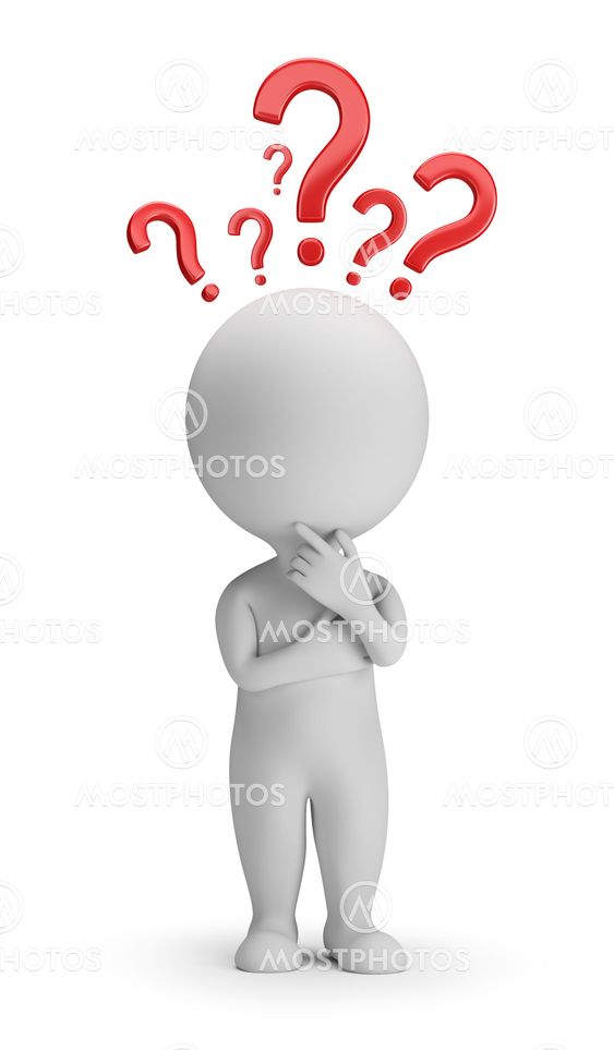 3d small people - questions