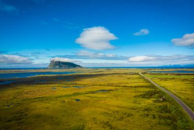 Gimsoya island landscape Lofoten Norway