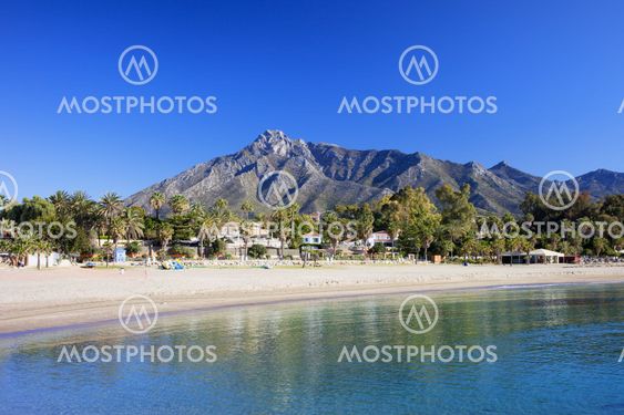 Marbella Beach on Costa del Sol