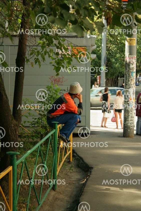 Industrial Construction Worker