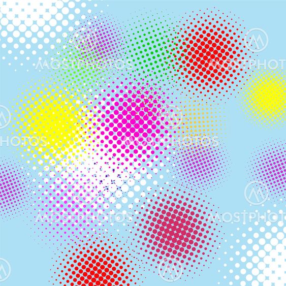 vector halftone background design illustration