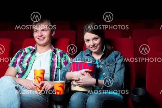 couple in cinema