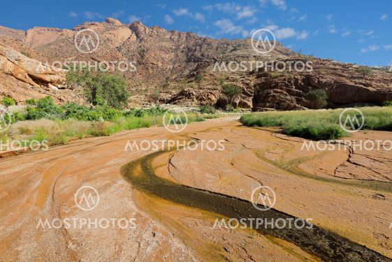 Meandering ephemeral river - Namibia