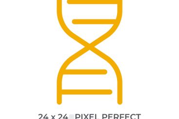 DNA helix duotone color ui icon