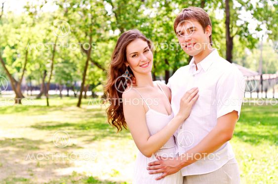 couple in the park