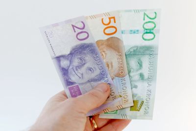 Swedish currency, 20 SEK, 50 SEK and 200 SEK, new layout...