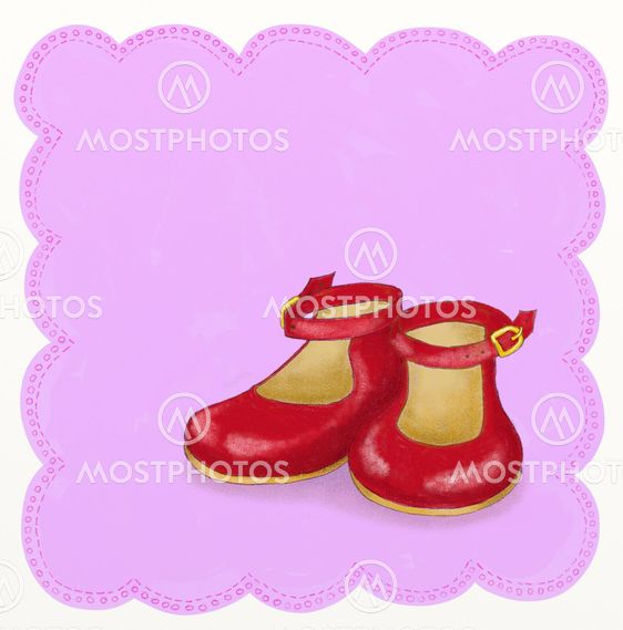 Little girl shoes - Childish style
