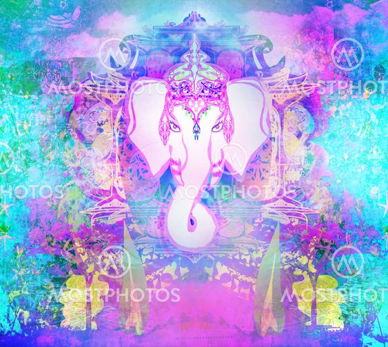 Diwali Ganesha Design