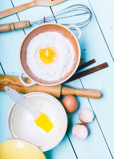 Preparation of the dough. Ingredients for the dough -...