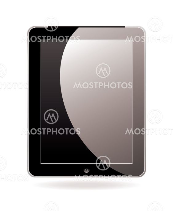 Computer tablet black