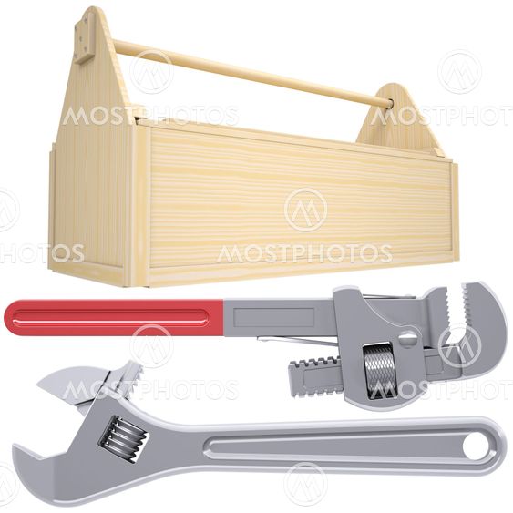Tool box and wrench