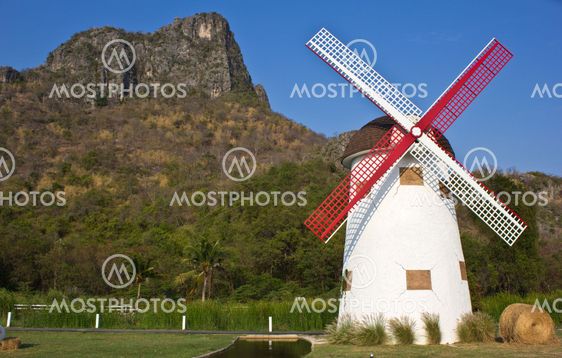 swiss sheep farm windmill10