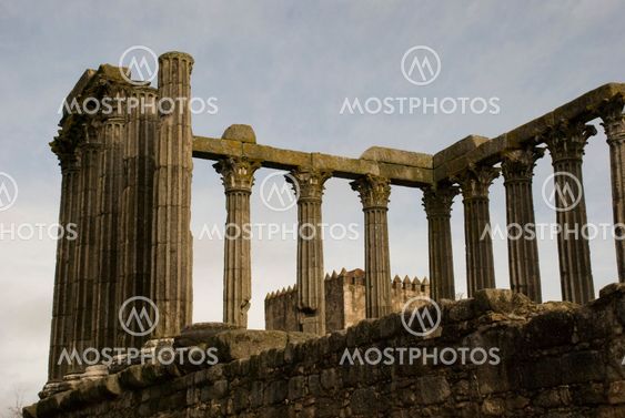 Roman temple ruins