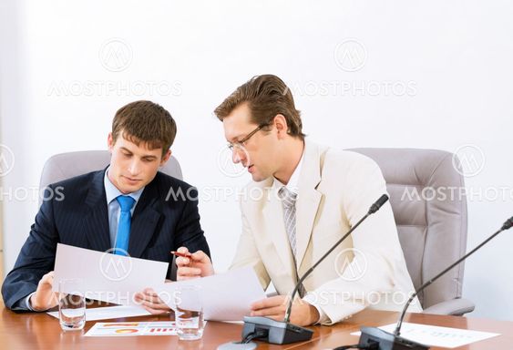 Two businessmen