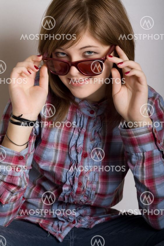 Attractive teenager girl