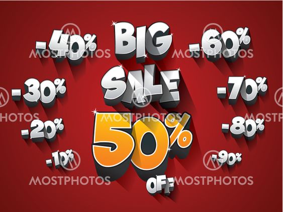 Creative sale design