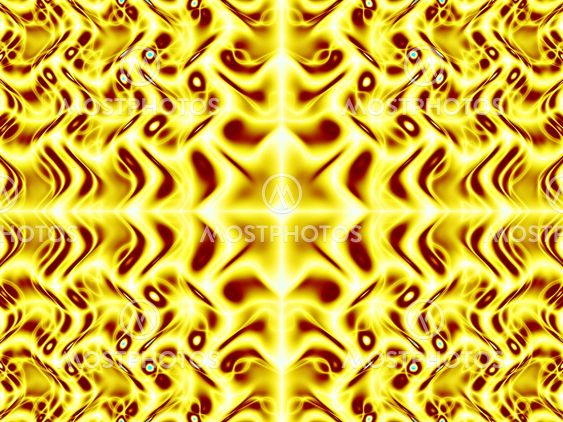Golden abstract wave wallpaper