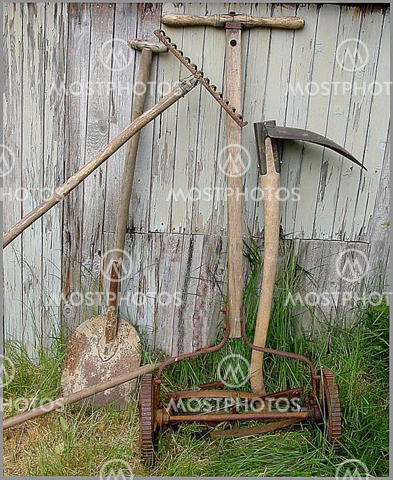 Old gardentools