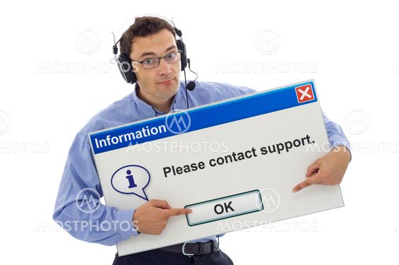 Friendly support guiding customer