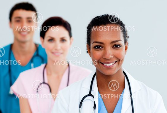 Attractive female Doctor