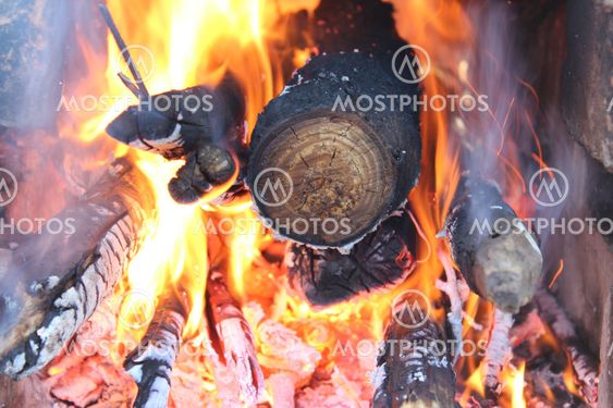 fire,fire, wood, sparks, smoke