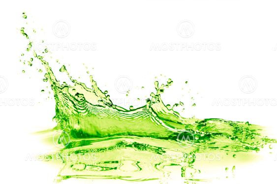 lime drink splash