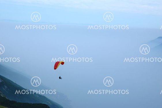 Paragliding in The Alps