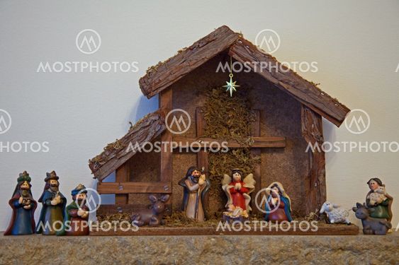 Nativity crib