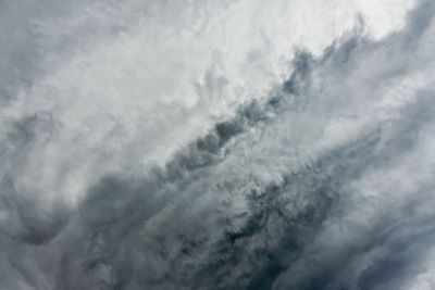 Black moody clouds with dramatic feeling