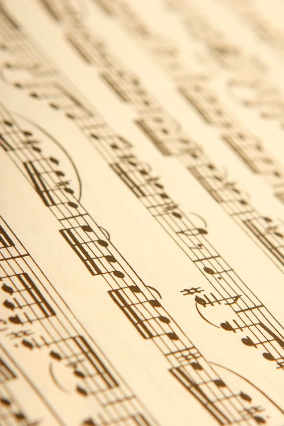 classical sheet music