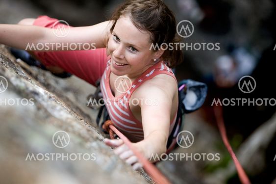 Female Climber