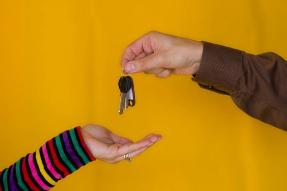 Giving the keys