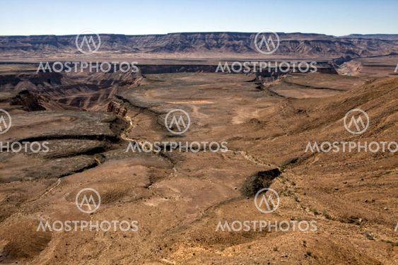 valley of the fish river canyon south namibia africa