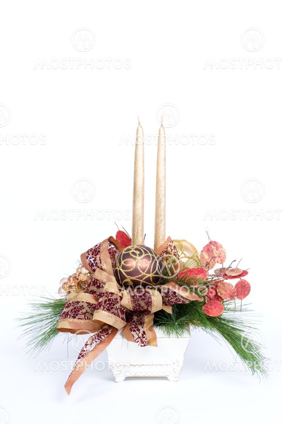 Christmas table decoration