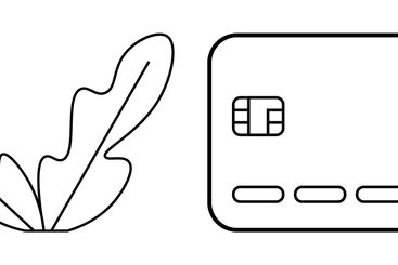 Diverse Elements Including Feather, Credit Card, Handbag...