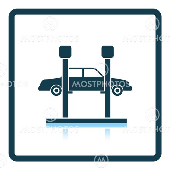 Car lift icon