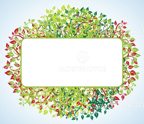 vector floral fantasy illustration