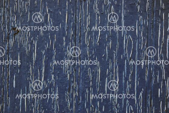 Wood texture painted in blue