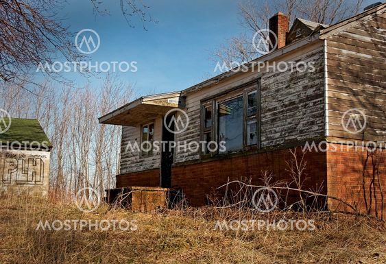 Dilapitated Rural House