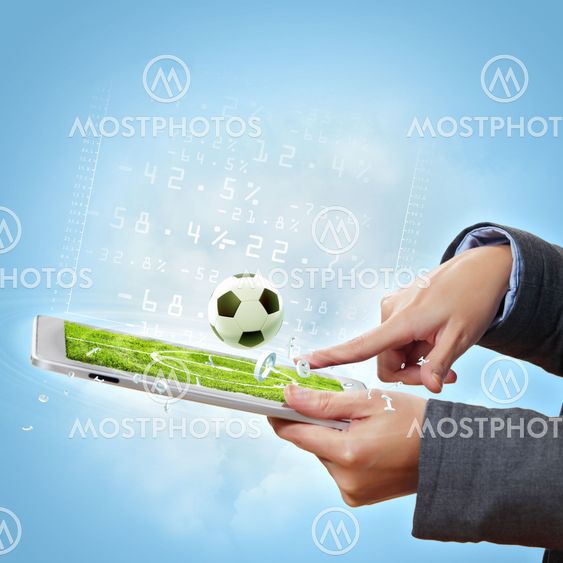 Touch screen computer device and ball