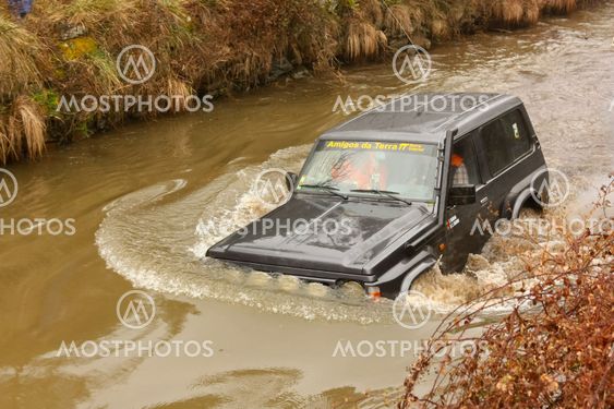 SERTÃ, PORTUGAL - March 17: An unknown driver/team...