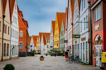 Medieval and Hansa inspired living area Jakriborg in...