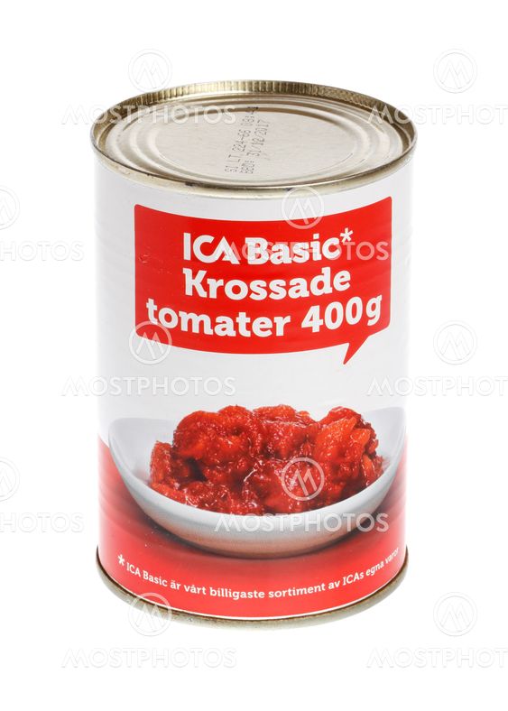 Krossade tomater