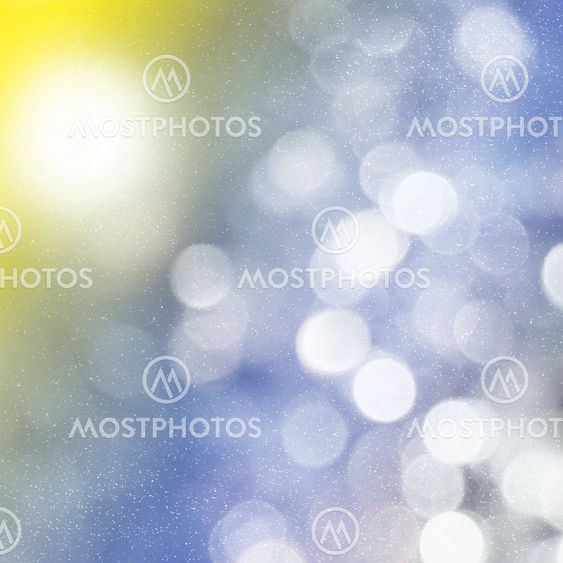 Light festive bokeh background