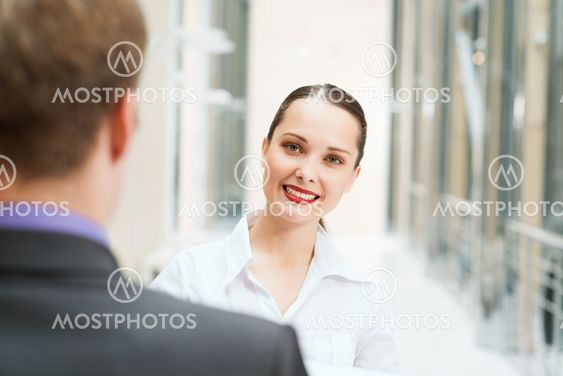 beautiful business woman